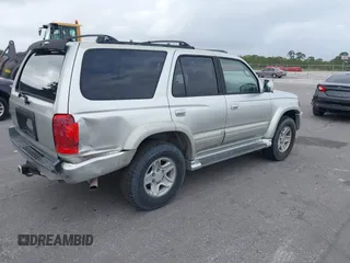 1999 Toyota 4Runner Limited with VIN JT3GN87R6X0130527, listed as a IAAI auction lot 40774553 with 406,958 mi miles and . Bid and sale history available at DreamBid. Image 4.