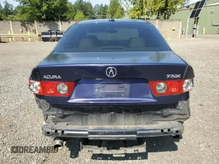 2008 Acura TSX Nav with VIN JH4CL96948C014975, listed as a Copart auction lot 61224325 with 140,429 mi miles and Salvage title. Bid and sale history available at DreamBid. Image 6.