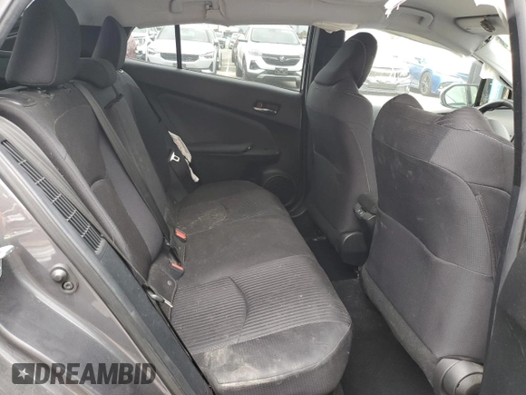 2022 Toyota Prius LE with VIN JTDKAMFP4N3228719, listed as a Copart auction lot 53581015 with 36,200 mi miles and Salvage title. Bid and sale history available at DreamBid. Image 10.