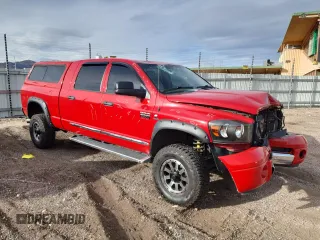 2008 Dodge Ram 2500 Laramie with VIN 3D3KS29A98G150200, listed as a Copart auction lot 86841234 with 122,227 mi miles and Salvage Title. Bid and sale history available at carsss.com. Image 4.
