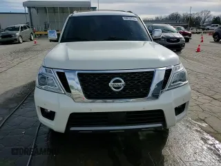 2020 Nissan Armada SL with VIN JN8AY2NC3L9618025, listed as a Copart auction lot 49819715 with 74,958 mi miles and Salvage Title. Bid and sale history available at carsss.com. Image 15.