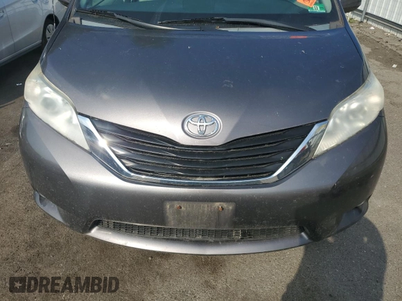 2012 Toyota Sienna LE AAS with VIN 5TDKK3DC6CS266522, listed as a Copart auction lot 62788745 with 233,596 mi miles and Salvage title. Bid and sale history available at DreamBid. Image 12.