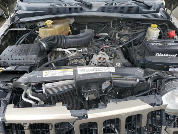 2007 Jeep Liberty Sport with VIN 1J4GL48K07W575218, listed as a Copart auction lot 53886375 with 187,317 mi miles and Salvage Title. Bid and sale history available at DreamBid. Image 12.
