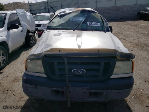 2004 Ford Ranger XL with VIN 1FTYR10D24PA72154, listed as a Copart auction lot 50621253 with 236,766 mi miles and Salvage Title. Bid and sale history available at carsss.com. Image 5.