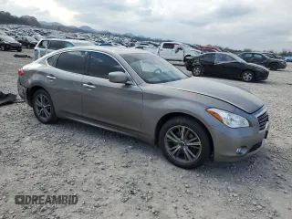 2011 Infiniti M37 with VIN JN1BY1AR3BM370362, listed as a Copart auction lot 82967894 with 154,981 mi miles and Clean Title. Bid and sale history available at carsss.com. Image 4.