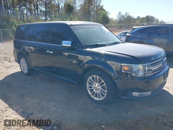 2013 Ford Flex SEL with VIN 2FMHK6C87DBD34589, listed as a IAAI auction lot 41852216 with 161,711 mi miles. Bid and sale history available at carsss.com. Image 1.