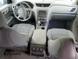 2015 Chevrolet Traverse LS z VIN 1GNKRFED6FJ113457, wystawiony jako Copart lot #55216895 z przebiegiem Nie podano mil oraz Szkoda całkowita • Salvage title. Historia ofert i sprzedaży dostępna na DreamBid. Obrazek 8.