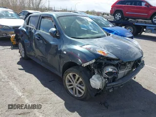 2011 Nissan Juke SL with VIN JN8AF5MV4BT015676, listed as a IAAI auction lot 41716405 with 77,394 mi miles. Bid and sale history available at carsss.com. Image 1.