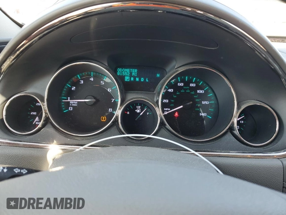 2017 Buick Enclave Leather with VIN 5GAKRBKD7HJ313466, listed as a Copart auction lot 52181345 with 81,552 mi miles and Salvage Title. Bid and sale history available at DreamBid. Image 9.