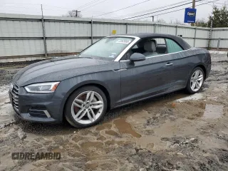 2019 Audi A5 Cabriolet Premium z VIN WAUWNGF59KN006471, wystawiony jako Copart lot #43563665 z przebiegiem 19 627 mil mil oraz Szkoda całkowita • Salvage title. Historia ofert i sprzedaży dostępna na DreamBid. Obrazek 1.