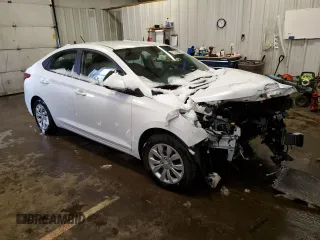 2021 Hyundai Accent SE with VIN 3KPC24A64ME130149, listed as a Copart auction lot 39849174 with 54,493 mi miles. Bid and sale history available at carsss.com. Image 4.