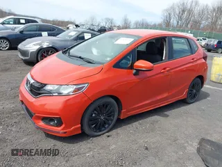 2018 Honda Fit Sport with VIN 3HGGK5G69JM725094, listed as a IAAI auction lot 41833358 with 80,293 mi miles and . Bid and sale history available at DreamBid. Image 17.