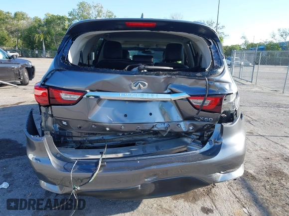 2017 Infiniti QX60 with VIN 5N1DL0MN0HC518047, listed as a IAAI auction lot 42064816 with 79,881 mi miles. Bid and sale history available at carsss.com. Image 17.