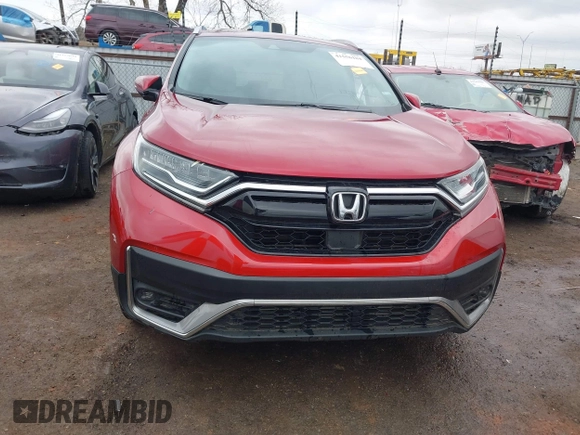 2020 Honda CR-V Touring with VIN 5J6RW2H94LL017434, listed as a IAAI auction lot 41556184 with 97,016 mi miles and . Bid and sale history available at DreamBid. Image 12.