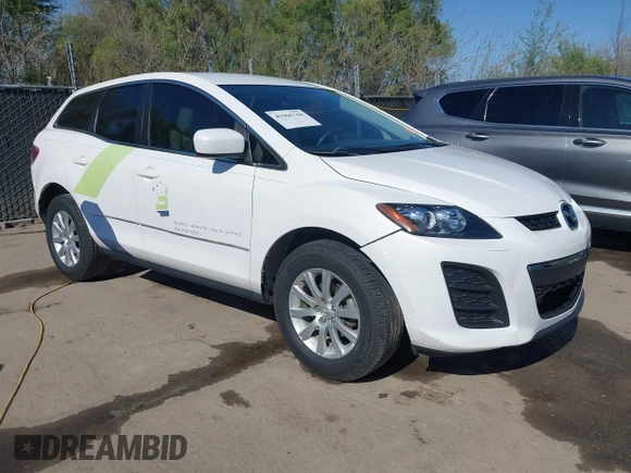 2010 Mazda CX-7 Sport with VIN JM3ER2W57A0308933, listed as a IAAI auction lot 41966768 with 192,611 mi miles. Bid and sale history available at carsss.com. Image 1.