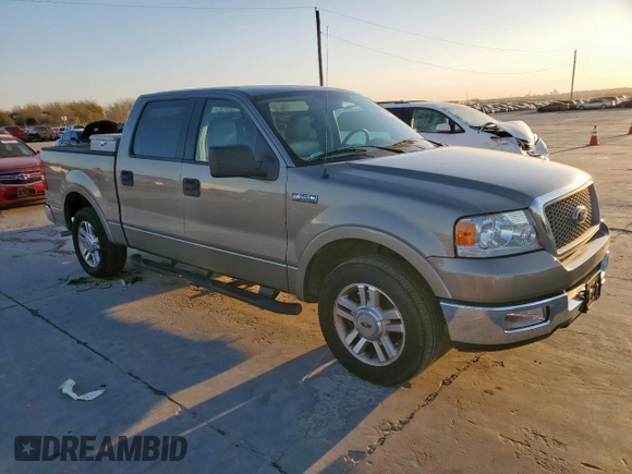 2005 Ford F-150 XLT with VIN 1FTPW12575FB65639, listed as a Copart auction lot 49744715 with 55,125 mi miles and Clean Title. Bid and sale history available at carsss.com. Image 4.