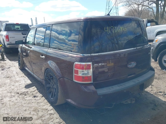 2010 Ford Flex SEL with VIN 2FMGK5CC8ABA20889, listed as a IAAI auction lot 41726920 with 267,142 mi miles. Bid and sale history available at carsss.com. Image 3.