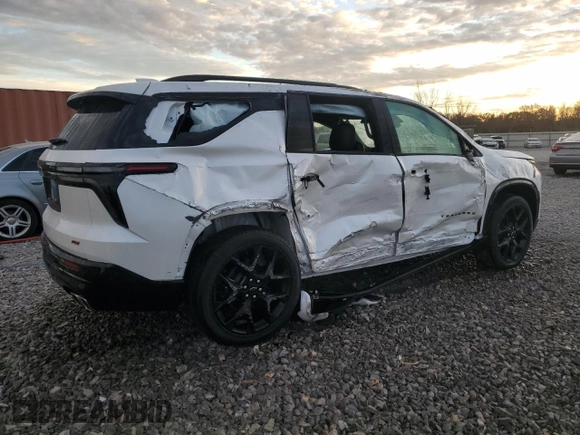 2024 Chevrolet Traverse FWD RS with VIN 1GNERLKS5RJ227677, listed as a Copart auction lot 85093544 with 1,059 mi miles and Non Repairable. Bid and sale history available at carsss.com. Image 3.