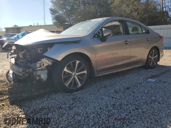2018 Subaru Legacy Limited with VIN 4S3BNEN65J3033404, listed as a Copart auction lot 89166365 with 158,156 mi miles and Salvage Title. Bid and sale history available at carsss.com. Image 1.