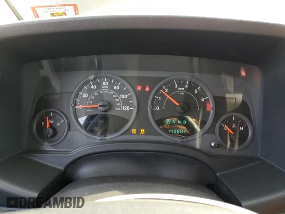 2008 Jeep Compass Sport with VIN 1J8FF47W68D686438, listed as a Copart auction lot 49346045 with 140,882 mi miles and Salvage Title. Bid and sale history available at carsss.com. Image 9.