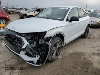 2023 Audi SQ5 Sportback Premium Plus z VIN WA124AFY4P2022267, wystawiony jako Copart lot #70797092 z przebiegiem 1017 mil mil oraz . Historia ofert i sprzedaży dostępna na DreamBid. Obrazek 1.