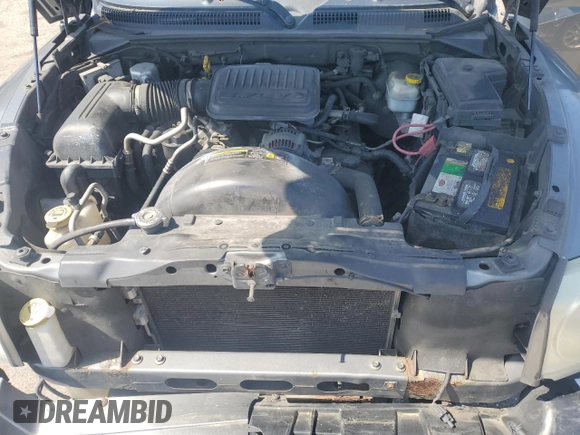 2006 Dodge Dakota SLT with VIN 1D7HW42KX6S520054, listed as a Copart auction lot 53320995 with 205,206 mi miles and Salvage Title. Bid and sale history available at carsss.com. Image 11.
