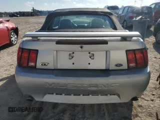 2003 Ford Mustang GT Deluxe with VIN 1FAFP45X53F389924, listed as a Copart auction lot 43318175 with 0 mi miles and Salvage Title. Bid and sale history available at carsss.com. Image 6.