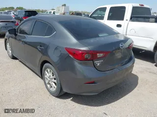 2016 Mazda Mazda3 i Sport with VIN JM1BM1U7XG1302989, listed as a IAAI auction lot 41828899 with NaN miles. Bid and sale history available at carsss.com. Image 3.
