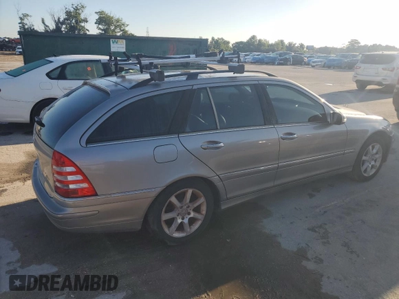 2005 Mercedes-Benz C 240 with VIN WDBRH61J85F539608, listed as a Copart auction lot 66003865 with 119,616 mi miles and Clean title. Bid and sale history available at DreamBid. Image 3.