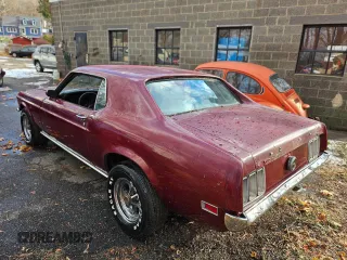 1970 Ford Mustang с VIN 0T01M116045, выставлен на аукционе Copart как лот 84118954 с пробегом 67 372 миль миль и Чистый • Clean title. История ставок и продаж доступна на DreamBid. Изображение 3.