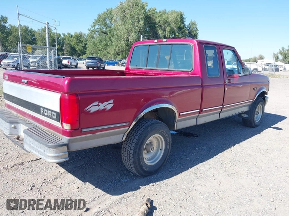 1995 Ford F-150 z VIN 1FTEX14H6SKB75447, wystawiony jako IAAI lot #40212118 z przebiegiem 205 880 mil mil oraz . Historia ofert i sprzedaży dostępna na DreamBid. Obrazek 4.