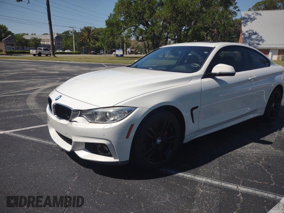 2016 BMW 4 Series 428i xDrive with VIN WBA3N9C58GK249703, listed as a Copart auction lot 53071765 with 83,881 mi miles and Clean title. Bid and sale history available at DreamBid. Image 2.