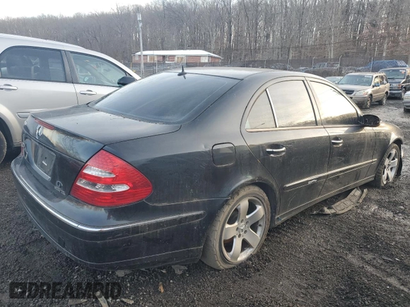 2005 Mercedes-Benz E-Class 3.2L with VIN WDBUF65J15A617718, listed as a Copart auction lot 42322955 with 0 mi miles and Salvage Title. Bid and sale history available at carsss.com. Image 3.