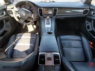 2011 Porsche Panamera Turbo with VIN WP0AC2A76BL090730, listed as a Copart auction lot 71494254 with 117,743 mi miles and Salvage Title. Bid and sale history available at carsss.com. Image 8.