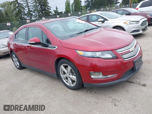2014 Chevrolet Volt with VIN 1G1RB6E43EU121971, listed as a IAAI auction lot 42109450 with 215,352 mi miles and . Bid and sale history available at carsss.com. Image 1.