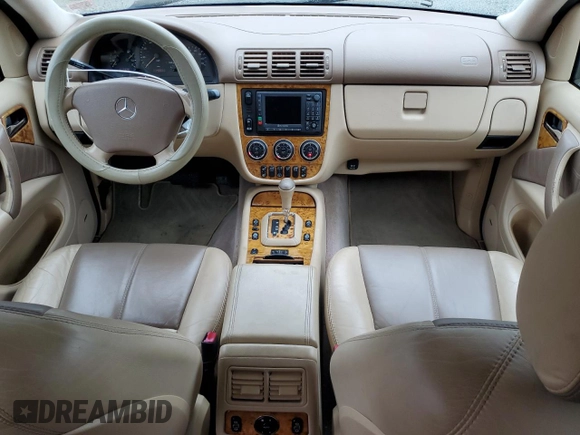 2002 Mercedes-Benz M-Class with VIN 4JGAB54EX2A313793, listed as a Copart auction lot 72600614 with 140,053 mi miles and Salvage Title. Bid and sale history available at carsss.com. Image 8.