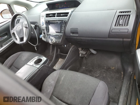 2016 Toyota Prius v Two with VIN JTDZN3EUXGJ050396, listed as a Copart auction lot 53735695 with 291,459 mi miles and Clean Title. Bid and sale history available at carsss.com. Image 8.