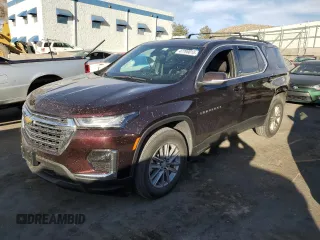 2023 Chevrolet Traverse LT Cloth z VIN 1GNERGKW4PJ216578, wystawiony jako Copart lot #47790015 z przebiegiem 32 599 mil mil oraz Szkoda całkowita • Salvage title. Historia ofert i sprzedaży dostępna na DreamBid. Obrazek 1.