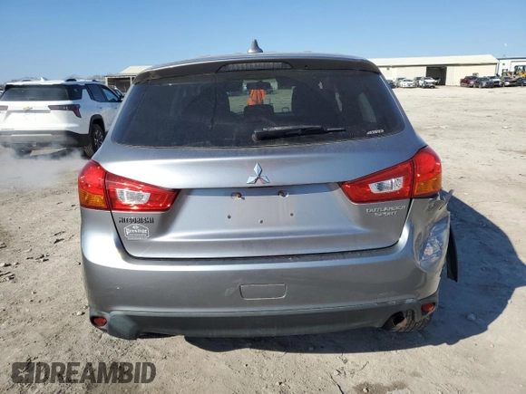 2017 Mitsubishi Outlander ES with VIN JA4AR3AU0HZ003611, listed as a Copart auction lot 86132294 with 147,579 mi miles and Salvage title. Bid and sale history available at DreamBid. Image 6.