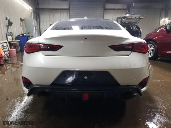 2017 Infiniti Q60 Sport with VIN JN1EV7EL4HM553146, listed as a Copart auction lot 46925965 with 81,136 mi miles and Salvage Title. Bid and sale history available at carsss.com. Image 6.