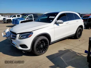 2018 Mercedes-Benz GLC with VIN WDC0G4JB5JV038552, listed as a Copart auction lot 49878755 with 70,196 mi miles and Salvage Title. Bid and sale history available at carsss.com. Image 1.