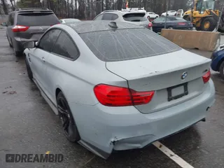 2017 BMW M4 with VIN WBS3R9C53HK709173, listed as a IAAI auction lot 41978162 with 105,427 mi miles. Bid and sale history available at carsss.com. Image 3.