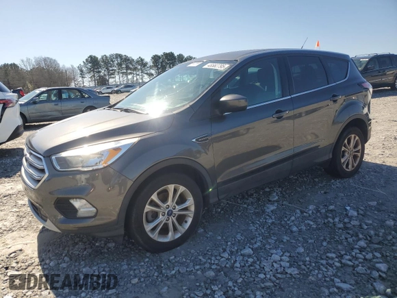 2017 Ford Escape SE with VIN 1FMCU0GD6HUD48718, listed as a Copart auction lot 48582795 with 120,705 mi miles and Clean Title. Bid and sale history available at carsss.com. Image 1.