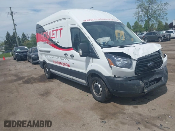 2019 Ford Transit with VIN 1FTYR2XG0KKA22854, listed as a IAAI auction lot 42245141 with 157,886 mi miles and . Bid and sale history available at DreamBid. Image 1.