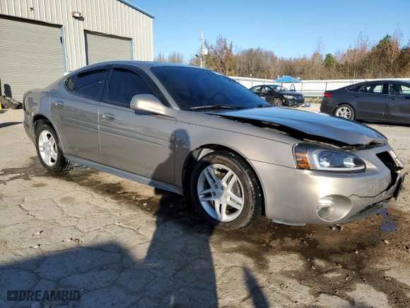 2007 Pontiac Grand Prix GT with VIN 2G2WR554871192473, listed as a Copart auction lot 81742044 with 0 mi miles and Salvage Title. Bid and sale history available at carsss.com. Image 4.