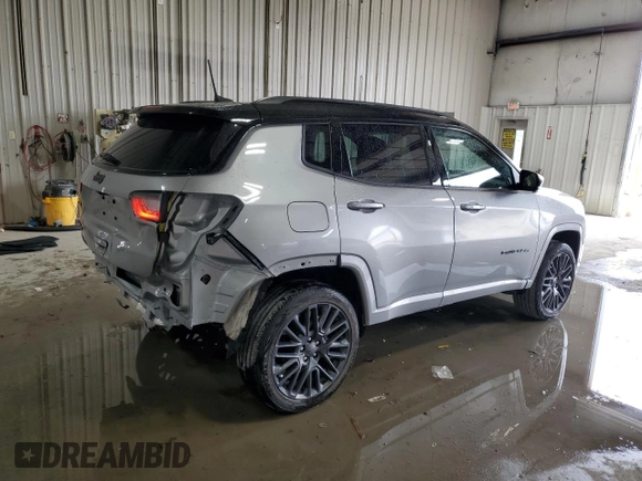 2023 Jeep Compass Limited with VIN 3C4NJDCN7PT535874, listed as a Copart auction lot 54228825 with 15,953 mi miles and Salvage Title. Bid and sale history available at DreamBid. Image 3.