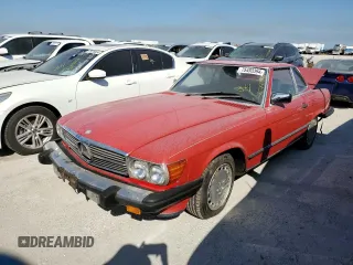 1987 Mercedes-Benz 560 with VIN WDBBA48D8HA071312, listed as a Copart auction lot 75493394 with Not Provided miles and Non Repairable. Bid and sale history available at carsss.com. Image 1.