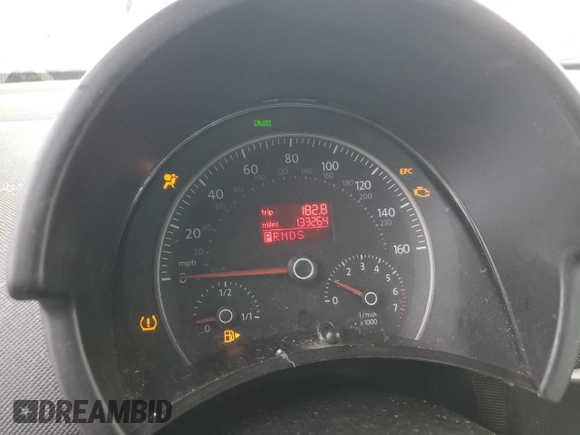 2008 Volkswagen New Beetle Coupe S with VIN 3VWRW31C98M510546, listed as a Copart auction lot 85232744 with 133,264 mi miles and Salvage Title. Bid and sale history available at carsss.com. Image 9.