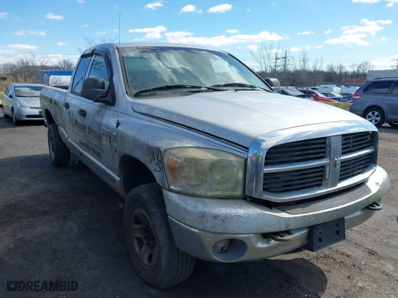 2007 Dodge Ram 2500 SLT with VIN 1D7KS28C07J553495, listed as a IAAI auction lot 41735695 with 405,368 mi miles. Bid and sale history available at carsss.com. Image 1.