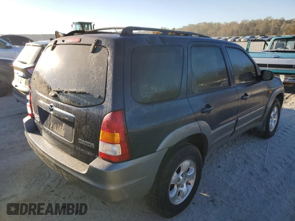 2002 Mazda Tribute LX with VIN 4F2YU09172KM62596, listed as a Copart auction lot 76912034 with 225,892 mi miles and Salvage Title. Bid and sale history available at carsss.com. Image 5.